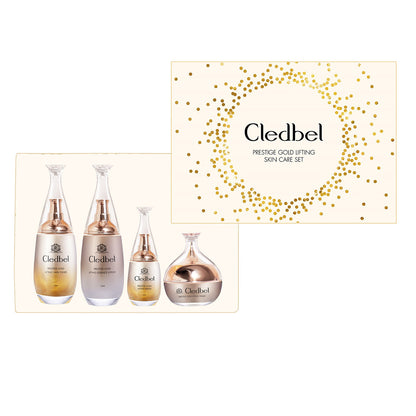 Cledbel Prestige Gold Lifting Skin Care Set 끌레드벨 프리스티지 골드 리프팅 스킨 케어 세트 (4종)