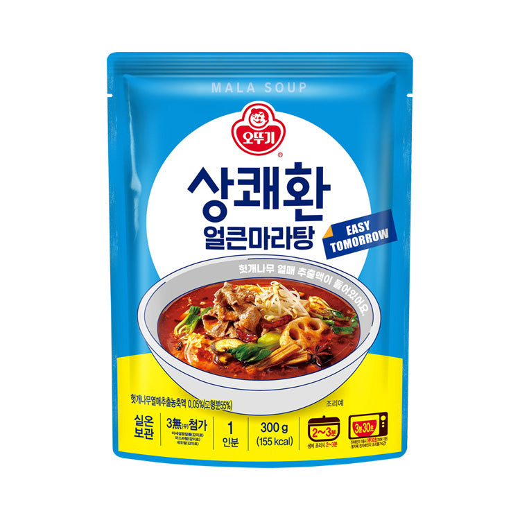 [PACK OF 2] OTTOGI Refreshing spicy malatang 300g 오뚜기 상쾌환 얼큰마라탕 300g