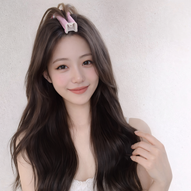 Volume Hair Clip Roller 2PCS Black / Pink 집게형 볼륨 헤어 집게 헤어롤 핀 2개입 컬링 + 볼륨 스타일링