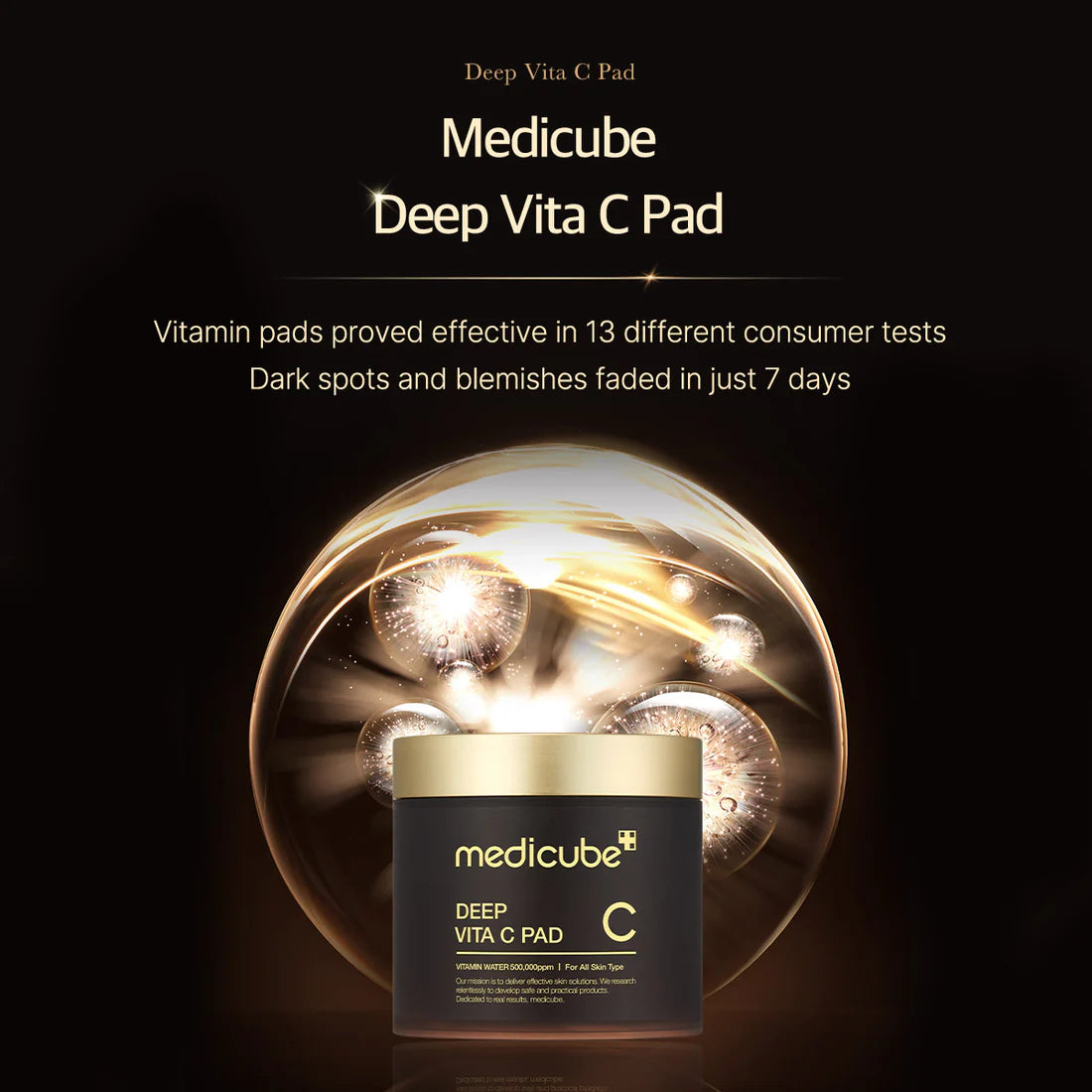 Medicube Vitamin C Dark Spot Pad 70Pads 메디큐브 딥 비타C 패드 70Pads
