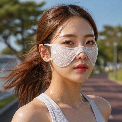 Lifeplus shop Butterfly UV Protection Cooling Sports Mask 라플샵 나비마스크 러닝 자외선차단마스크 골프 등산 스포츠