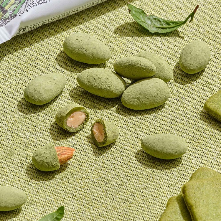 My Normal Low-Sugar Choco ball Almond 4 Flavors (Dark, Matcha, Mint) 5g X 5EA 마이노멀 저당 초코볼 아몬드 4가지 맛 (다크, 말차, 민트) 5g X 5개입