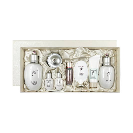 THE HISTORY OF WHOO Gongjinhyang Seol Radiant White 3pcs Set 더 후 공진향: 설 미백 3종 세트 (미백기능성화장품)