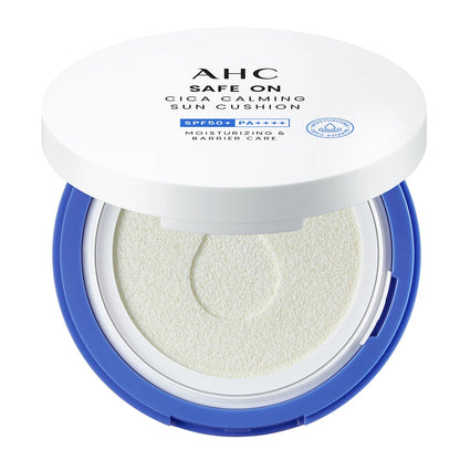 AHC Safe On Cica Sun Cushion 25g + Refill 2EA AHC 세이프온 시카 카밍 선쿠션 본품 25g + 리필2개