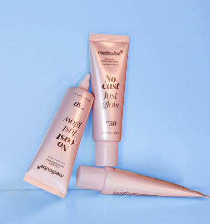 Medicube Glow Collagen Sunscreen 50ml Broad Spectrum SPF 50 메디큐브 콜라겐 글로우 선크림 50ml Broad Spectrum SPF 50