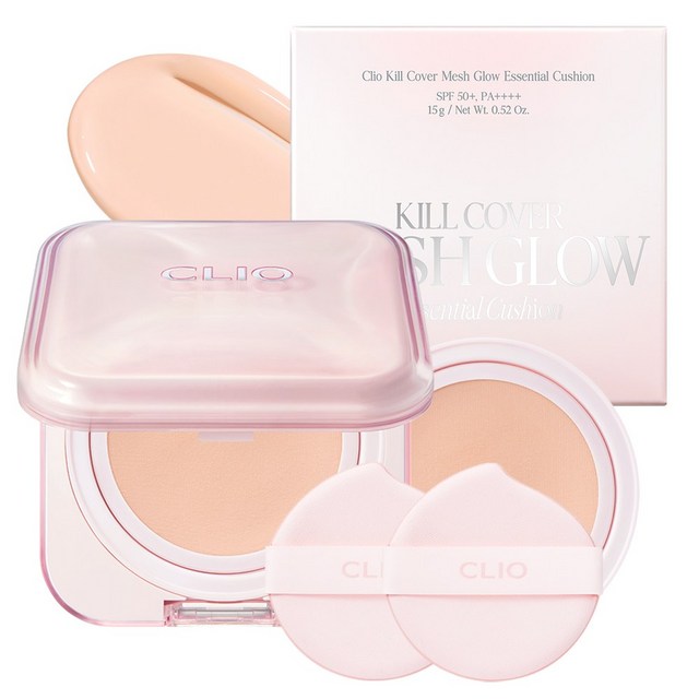 CLIO Kill Cover Mesh Glow Essential Cushion 클리오 킬 커버 메쉬 글로우 쿠션