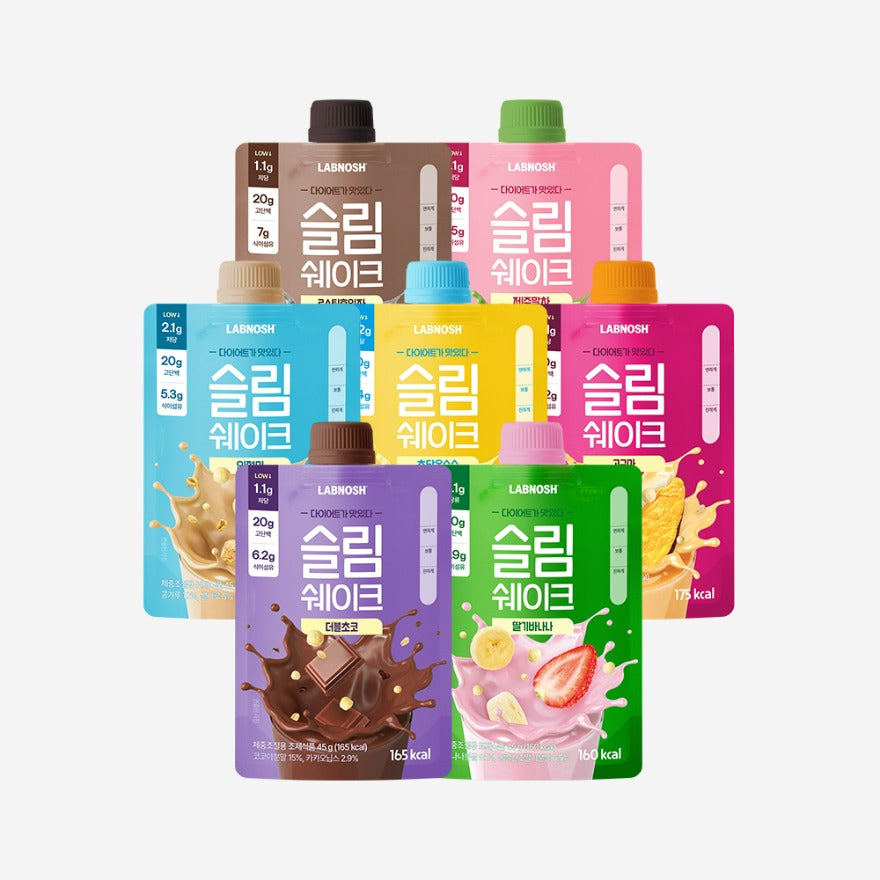 7EA] Labnosh Slim Shake 7 Flavor 랩노쉬 슬림 쉐이크 7종