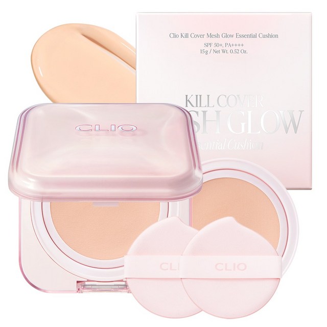CLIO Kill Cover Mesh Glow Essential Cushion 클리오 킬 커버 메쉬 글로우 쿠션