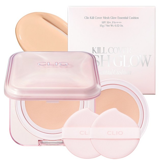 CLIO Kill Cover Mesh Glow Essential Cushion 클리오 킬 커버 메쉬 글로우 쿠션