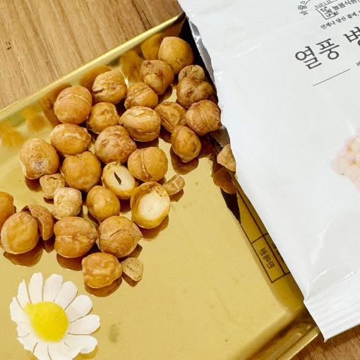 [PACK OF 10] Neul Bom Foods Roasted Chickpeas 20g 늘봄식품 열풍 병아리콩 20g 고단백 다이어트