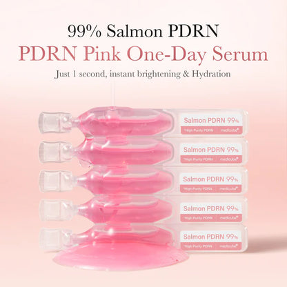 Medicube PDRN Pink One Day Serum PDRN 10EA 메디큐브 핑크 원데이 세럼 10개입