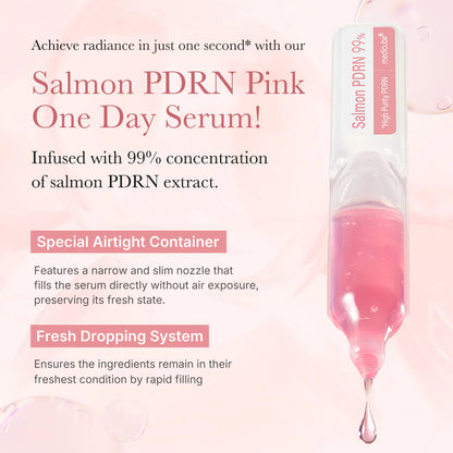 Medicube PDRN Pink One Day Serum PDRN 10EA 메디큐브 핑크 원데이 세럼 10개입