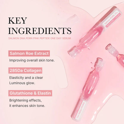 Medicube PDRN Pink One Day Serum PDRN 10EA 메디큐브 핑크 원데이 세럼 10개입
