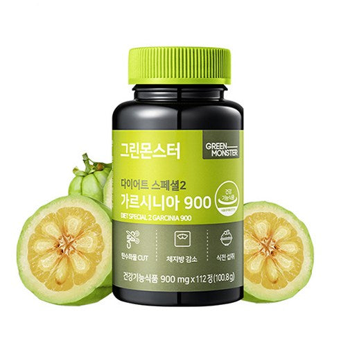 GREEN MONSTER Diet Special 2 Garcinia 900 112 Tablets 그린몬스터 다이어트 스페셜2 가르시니아 900 112정