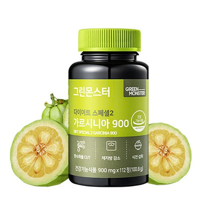 GREEN MONSTER Diet Special 2 Garcinia 900 112 Tablets 그린몬스터 다이어트 스페셜2 가르시니아 900 112정