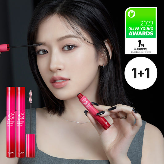 CLIO Kill Lash Superproof Mascara 1+1 Special Set 2 Types 클리오 킬래쉬 수퍼프루프 마스카라 1+1 세트 2타입