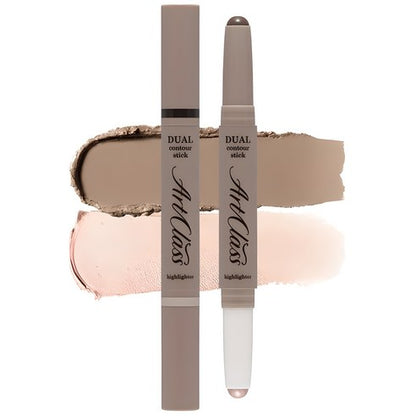 TOO COOL FOR SCHOOL Artclass Dual Contour Stick 3 Colors 아트클래스 바이로댕 듀얼 컨투어 스틱 3가지 색