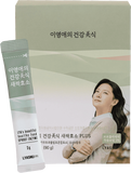Lee Young-ae Healthy Gourmet Premium Fresh Enzyme, Premium Sprout Enzyme 3g X 30 Packets (90g) 이영애 건강미식 생생효소, 새싹효소 3g X 30포 (90g)