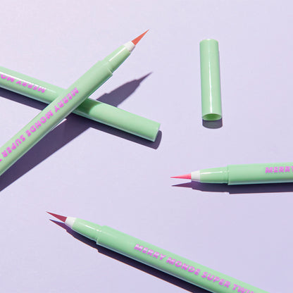Merrymonde Super Twim Pen Eyeliner 12 Colors 메리몽드 슈퍼트임 펜 아이라이너 12색