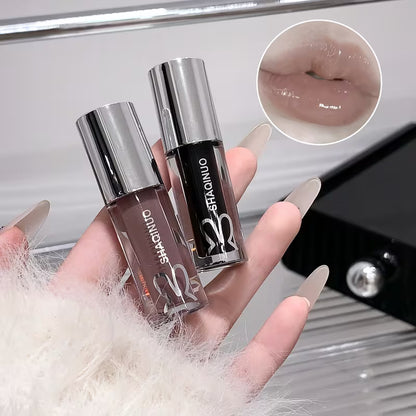 SHAQINUO Smoky Mirror Lip Glaze 5 Color 샤키누오 스모키 미러 립글레이즈 립글로스 5가지 색