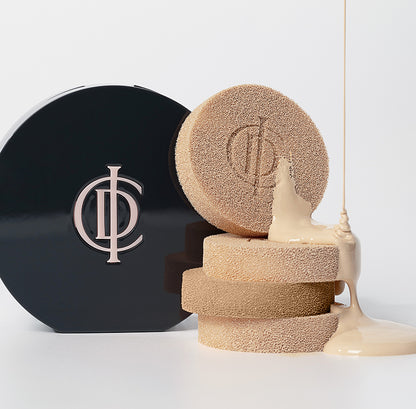 INCELLDERM ICD Luminous Moist Cushion SPF50+ PA++++ 15 g / 0.52 oz. X 2EA (Original + Refill) 인셀덤 ICD 루미너스 모이스트 쿠션 SPF50+ PA++++ 15 g / 0.52 oz. X 2개입 (본품+리필)