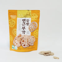 오희숙 전통부각 찹쌀 연근 부각 200g Oh Hee-suk Traditinoal Bugak - Glutinous Rice with Lotus Roots 200g