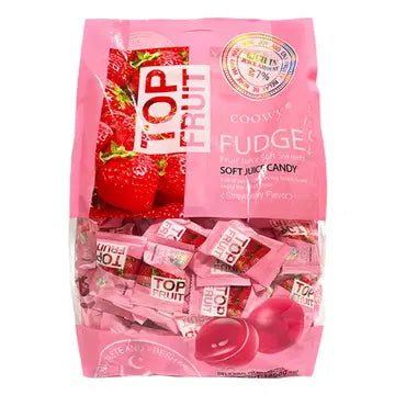 COOWY Fudge Soft Juice Candy Mango / Strawberry / Green Grape 1.5kg 쿠위 탑프룻 퍼지 베트남 젤리 망고/딸기/청포도1.5kg