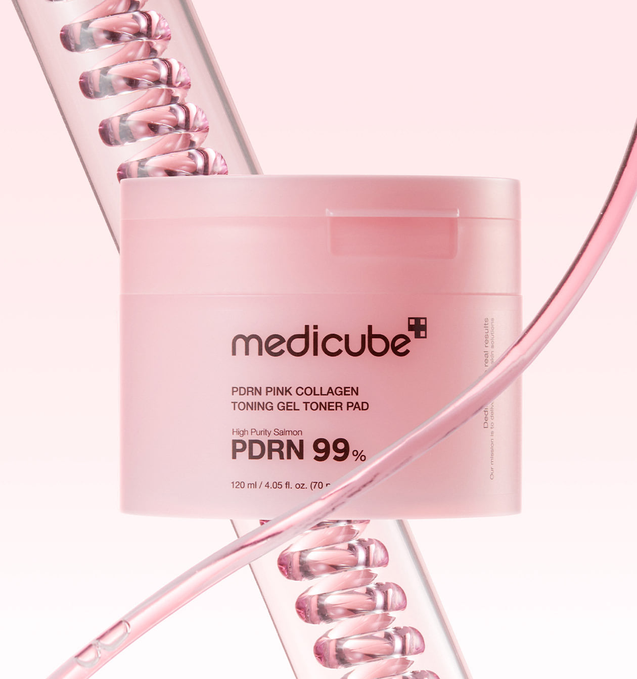[Kpop Idol Pick] Medicube PDRN Pink Collagen Toning Gel Toner Pad 120ml / 70 Pads 메디큐브 PDRN 핑크 콜라겐 토닝 겔 토너 패드