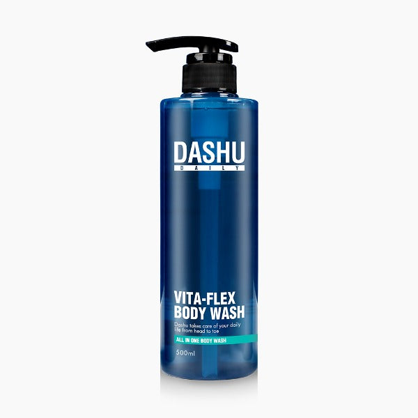 DASHU DAILY VITA-FLEX ALL IN ONE BODY WASH 500ml