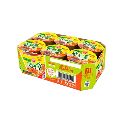 [PACK OF 6] OTTOGI Cup Noodle Rose 오뚜기 컵누들 로제