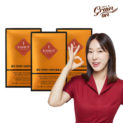 Grain On GOLD KAMUT ENZYME 30 STICK 그레인온 골드 카무트 효소 30포