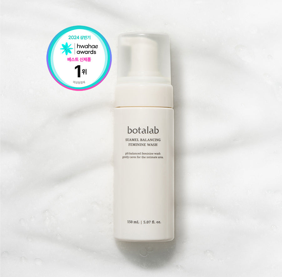 INCELLDERM BOTALAB Suamel Balancing Feminine Wash 150 mL / 5.07 fl. oz. 인셀덤 보타랩 슈아멜 밸런싱 페미닌 워시 150 mL / 5.07 fl. oz.
