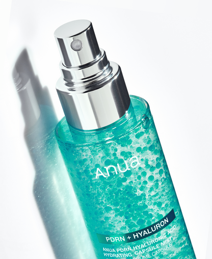 ANUA PDRN + Hyaluron Hydrating Capsule Mist 100 ml / 3.38 fl. oz. 아누아 PDRN 히알루론산 수분 캡슐 미스트 100 ml / 3.38 fl. oz.