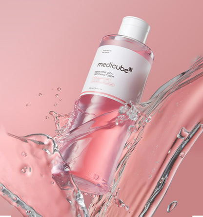 Medicube PDRN Pink Peptide Toner 250ml 메디큐브 PDRN 핑크 시카 수딩 토너 250ml