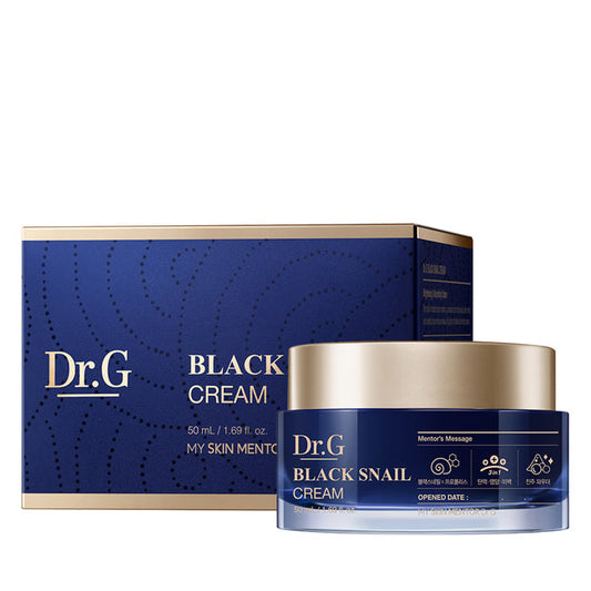 Dr.G BLACK SNAIL CREAM 50ml 닥터지 블랙 스네일 안티에이징 크림 50ml