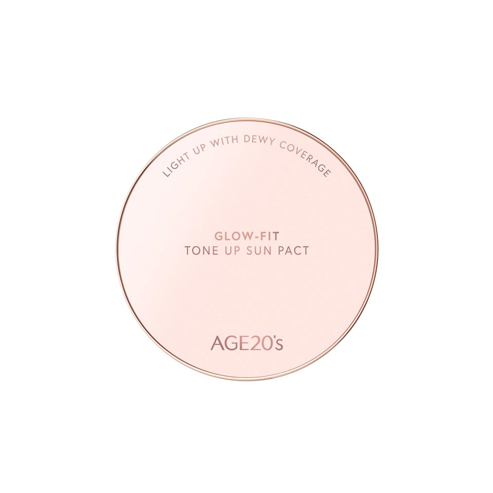 AGE 20's [Oh, Lolly EDITION] AGE 20’s Glow-Fit Tone Up Sun Pact 12.5g SPF50+ PA++++ 에이지 투웨니스 [오롤리데이 에디션] 글로우핏 톤업 선팩트 12.5g SPF50+ PA++++