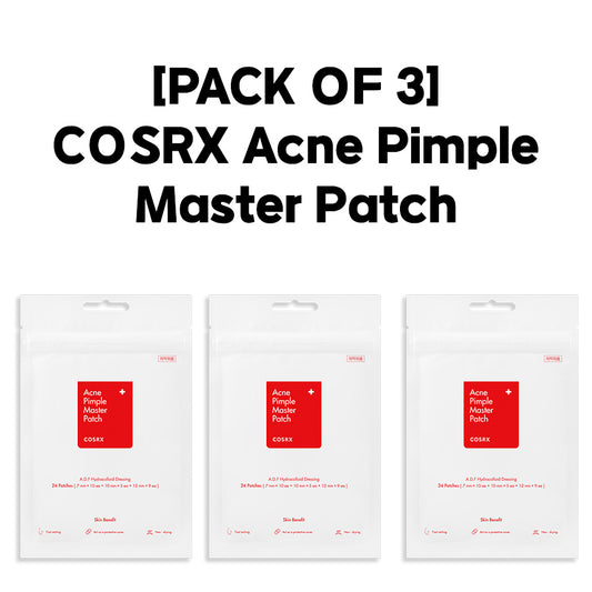 [PACK OF 3] COSRX Acne Pimple Master Patch 코스알엑스 아크네 핌플 마스터 패치