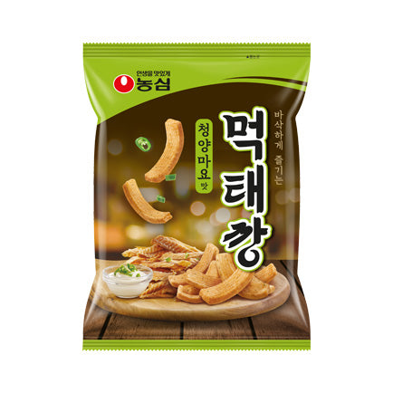 **Limit one order(3EA) per person**[PACK OF 3] Nongshim Muktaekkang Pepper mayonnaise flavor 60g 농심 먹태깡 청양마요맛 60g