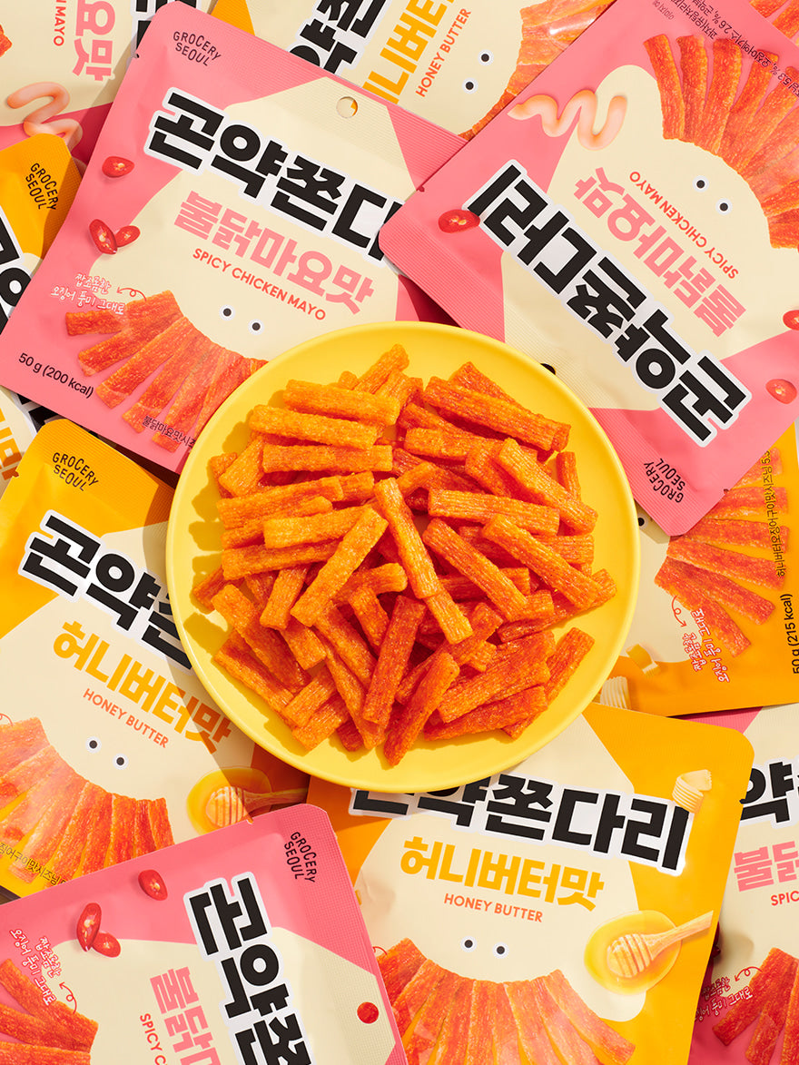 그로서리서울 곤약쫀다리 50g GROCERY SEOUL Konjac Jerkey Snack 50g