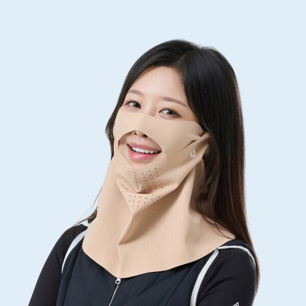 U2SPORTS ML11W Doublero Fleece-Lined Double-Layer UV Protection Sports Mask Face & Neck Cover UPF 50+ Ski Golf Face Cover 유투스포츠 ML11W 더블로 약기모 편안한 보온 마스크 UPF 50+ UV Blocking lightweight warmth breathable Face & Neck Cover 겨울 스키 골프 낚시 테니스 등산 사이클 귀 보온 김서림방지