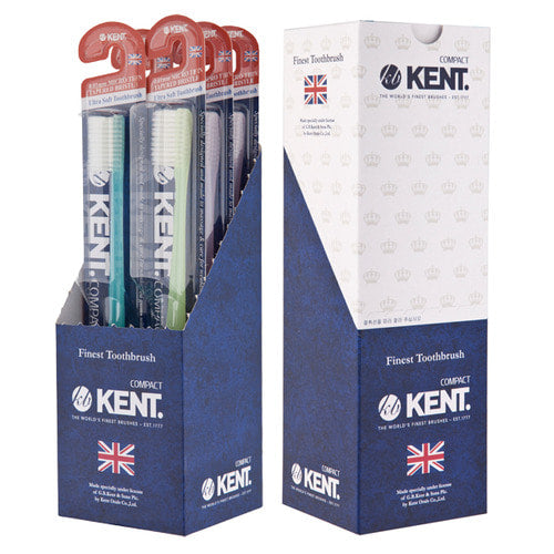 KENT Compact Ultra Soft Toothbrush 6EA 켄트 콤팩트 초극세모 칫솔 6개입
