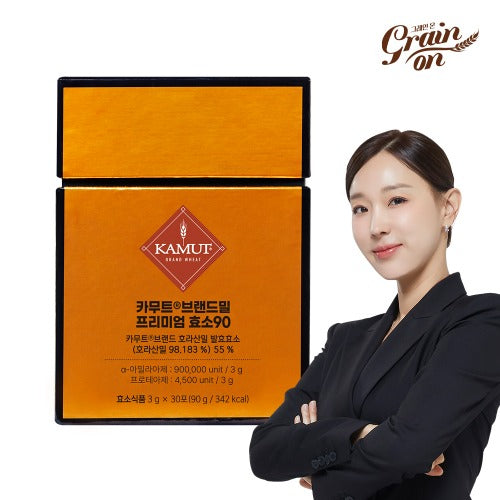Grain On KAMUT® Brand Wheat Premium Enzyme 90 30g X 30 Stick Total 90g 그레인온 카무트 브랜드밀 프리미엄 효소 90 30g X 30포 총 90g