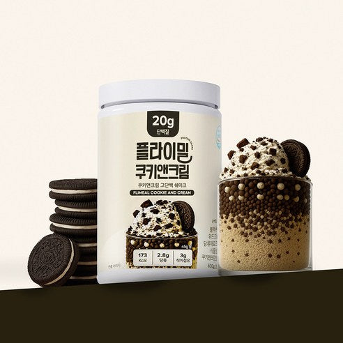[BIG SIZE 630g] FULLIGHT FLIMEAL PROTEIN SHAKE 11 FLAVOR (CHOCOLATE/GREEN/BLACK/BROWN/SWEET POTATO/DOLCE LATTE/MILK TEA/CORN FLAKES/STRAWBERRY/COOKIES AND CREAM/PEANUT BUTTER) 풀라이트 플라이밀 단백질쉐이크 11가지맛 (초코/그린/블랙/브라운/고구마/돌체라떼/밀크티/콘시리얼/딸기/쿠키앤크림/피넛버터)