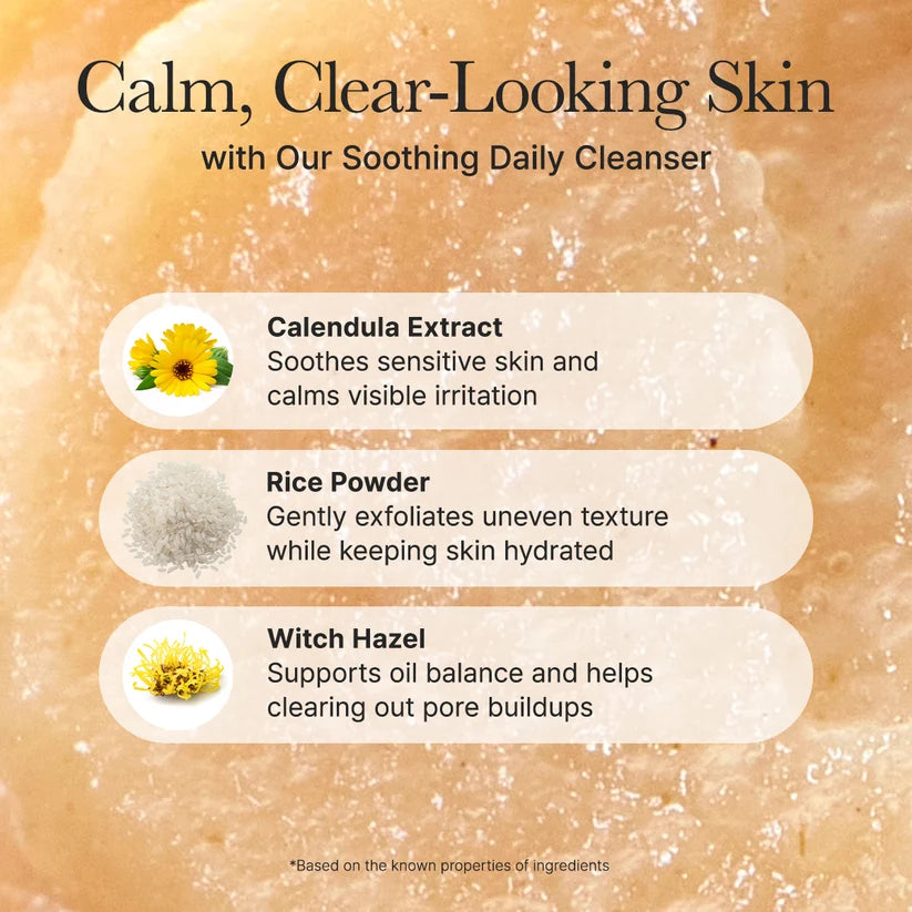 Arencia Calendula Rice Mochi Cleanser 120g 아렌시아 프레시 카렌듈라 클렌저 120g