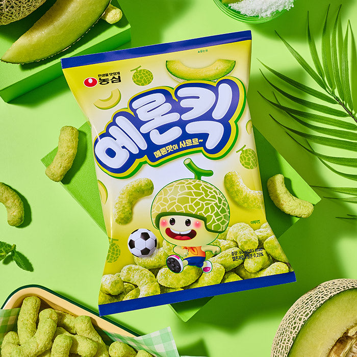 [PACK OF 3] Nongshim Melon Kick 60g 농심 메론킥 60g