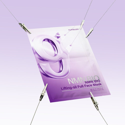 Numbuzin No.9 Nad Bio Lifting Full Cover Facial mask 4EA 넘버즈인 9번 NMN BIO 리프팅 풀페이스팩 4개입