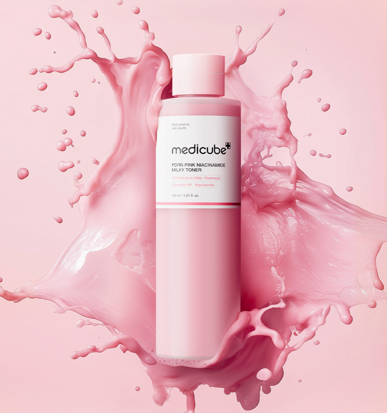 Medicube Pink Niacinamide Milky Toner 150ml 메디큐브 PDRN 핑크 나이아신아마이드 밀키 토너 150ml