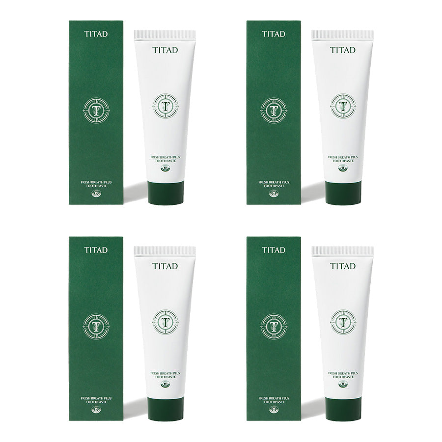 TITAD Fresh Breath Plus Toothpaste 100g 티타드 프레시 브레스 플러스 치약 100g 손태영 입냄새제거 치약 연예인치약 입냄새삭제치약 이민정치약