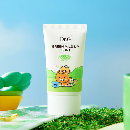 Dr.G x kakao Green Mild Up Sun+ SPF50+ PA++++ 50ml/1.69 fl.oz. 닥터지 x 카카오 콜라보 그린 마일드 업 선 플러스 SPF50+ PA++++ 50ml/1.69 fl.oz.