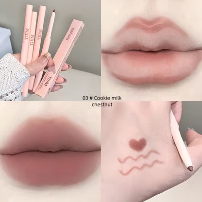 TIIM Lip Liner Long-Lasting Waterproof Matte Nude Lip Liner 3 Colors TIIM 립 라이너 롱래스팅 워터프루프 매트 누드 립 라이너 3종